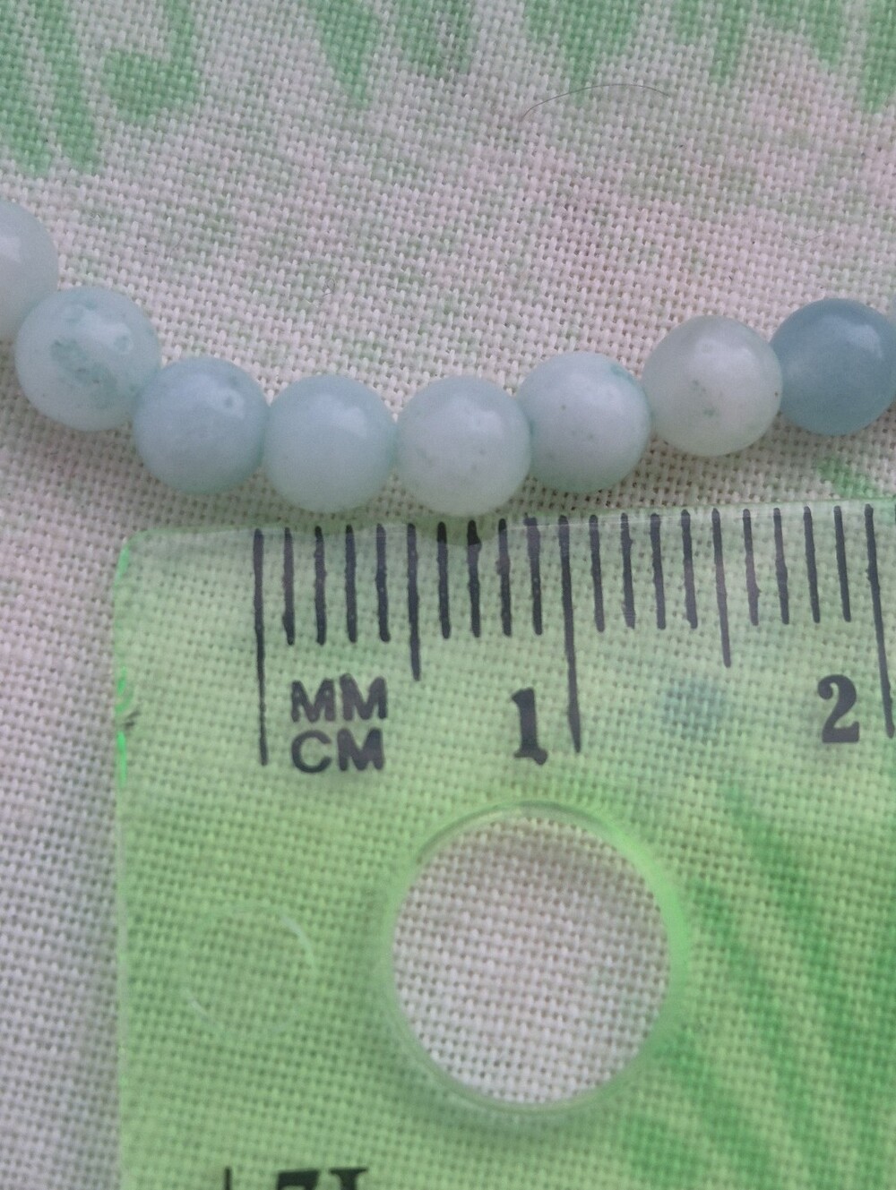 🌙3 Amazonite Stone Stacking Braclet Trio NWT - Picture 7 of 10